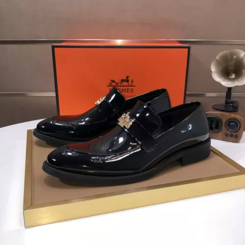 Hermes Leather Shoes For Men #1347413 $92.00 USD, Wholesale Replica Hermes Leather Shoes