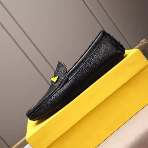 Replica Fendi Leather Shoes For Men #1347417 $80.00 USD for Wholesale