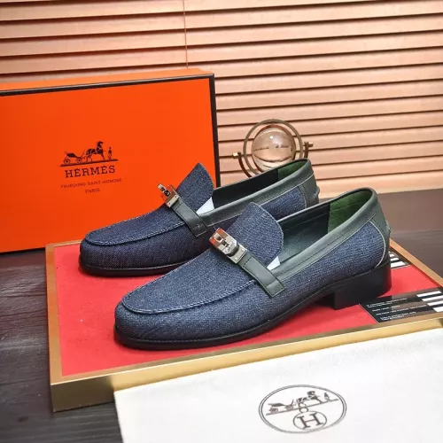 Hermes Leather Shoes For Men #1347438 $98.00 USD, Wholesale Replica Hermes Leather Shoes