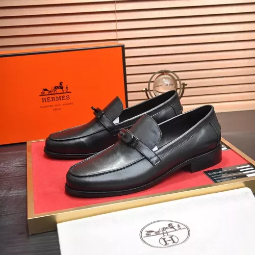 Hermes Leather Shoes For Men #1347439 $98.00 USD, Wholesale Replica Hermes Leather Shoes