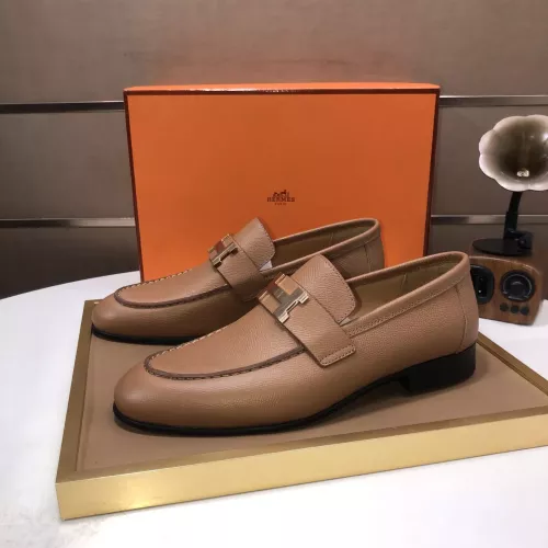 Hermes Leather Shoes For Men #1347444 $100.00 USD, Wholesale Replica Hermes Leather Shoes
