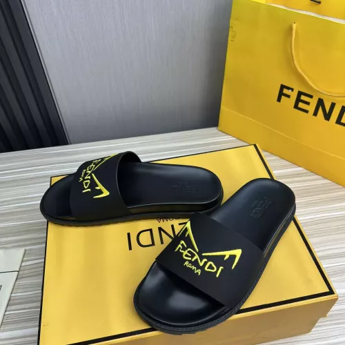 Fendi Slippers For Men #1347479 $56.00 USD, Wholesale Replica Fendi Slippers