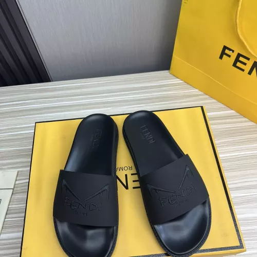 Replica Fendi Slippers For Men #1347480 $56.00 USD for Wholesale