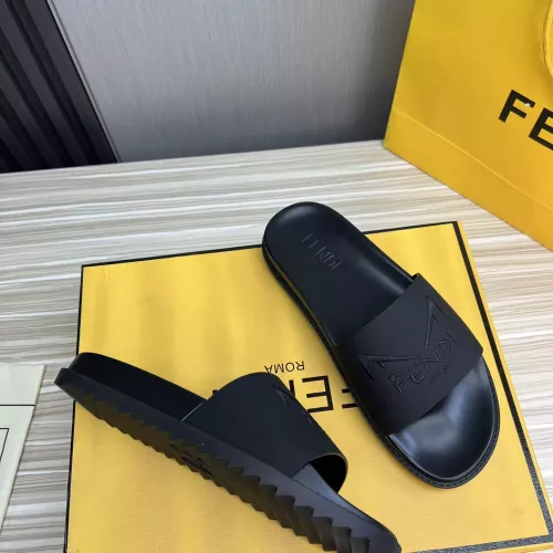 Replica Fendi Slippers For Men #1347480 $56.00 USD for Wholesale