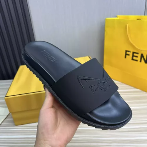 Replica Fendi Slippers For Men #1347480 $56.00 USD for Wholesale