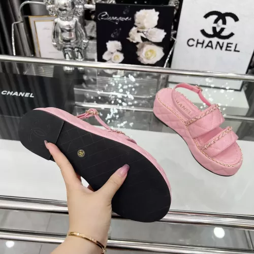 Replica Chanel Sandal For Women #1347485 $112.00 USD for Wholesale
