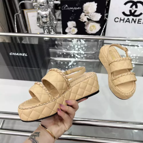 Replica Chanel Sandal For Women #1347486 $112.00 USD for Wholesale