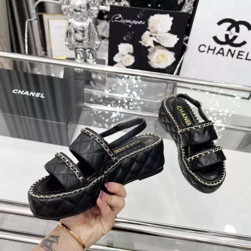 Replica Chanel Sandal For Women #1347487 $112.00 USD for Wholesale