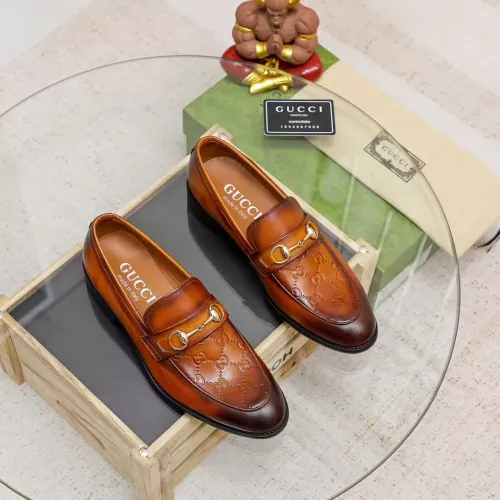 Replica Gucci Oxfords Shoes For Men #1347509 $80.00 USD for Wholesale