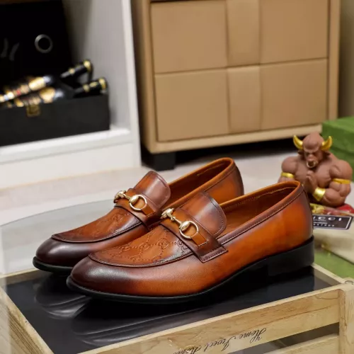 Replica Gucci Oxfords Shoes For Men #1347509 $80.00 USD for Wholesale