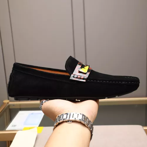Replica Fendi Leather Shoes For Men #1347512 $80.00 USD for Wholesale