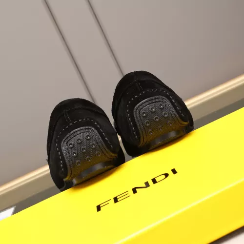 Replica Fendi Leather Shoes For Men #1347512 $80.00 USD for Wholesale