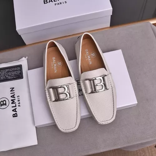 Balmain Leather Shoes For Men #1347514 $80.00 USD, Wholesale Replica Balmain Leather Shoes
