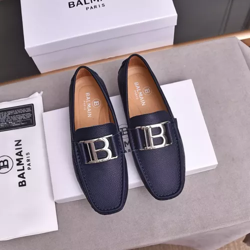 Balmain Leather Shoes For Men #1347515 $80.00 USD, Wholesale Replica Balmain Leather Shoes