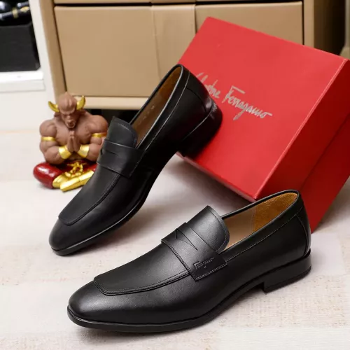 Salvatore Ferragamo Leather Shoes For Men #1347525 $108.00 USD, Wholesale Replica Salvatore Ferragamo Leather Shoes