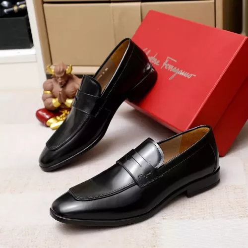 Salvatore Ferragamo Leather Shoes For Men #1347526 $108.00 USD, Wholesale Replica Salvatore Ferragamo Leather Shoes