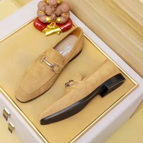 Salvatore Ferragamo Leather Shoes For Men #1347529 $108.00 USD, Wholesale Replica Salvatore Ferragamo Leather Shoes