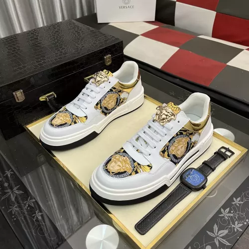 Replica Versace Casual Shoes For Men #1347543 $80.00 USD for Wholesale