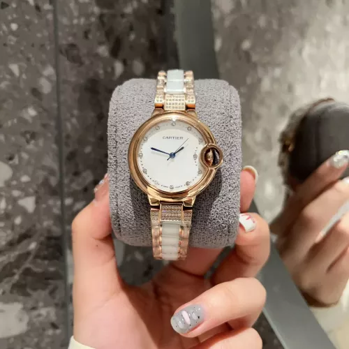 Cartier AAA Quality Watches For Women #1347580 $165.00 USD, Wholesale Replica Cartier AAA Quality Watches