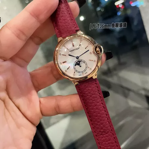Cartier AAA Quality Watches For Women #1347590 $108.00 USD, Wholesale Replica Cartier AAA Quality Watches