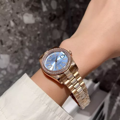 Replica Rolex AAA Quality Watches For Women #1347640 $145.00 USD for Wholesale