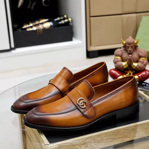 Replica Gucci Oxfords Shoes For Men #1347644 $80.00 USD for Wholesale