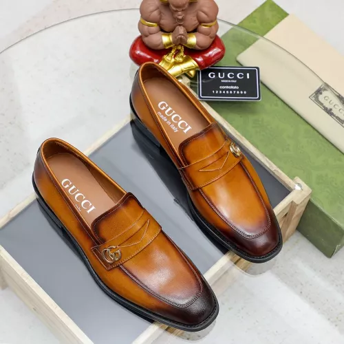 Replica Gucci Oxfords Shoes For Men #1347646 $80.00 USD for Wholesale