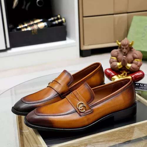 Replica Gucci Oxfords Shoes For Men #1347646 $80.00 USD for Wholesale