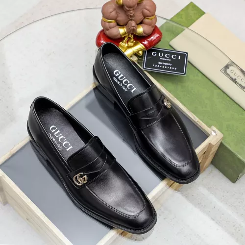 Replica Gucci Oxfords Shoes For Men #1347647 $80.00 USD for Wholesale