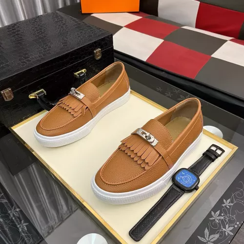 Replica Hermes Casual Shoes For Men #1347716 $72.00 USD for Wholesale