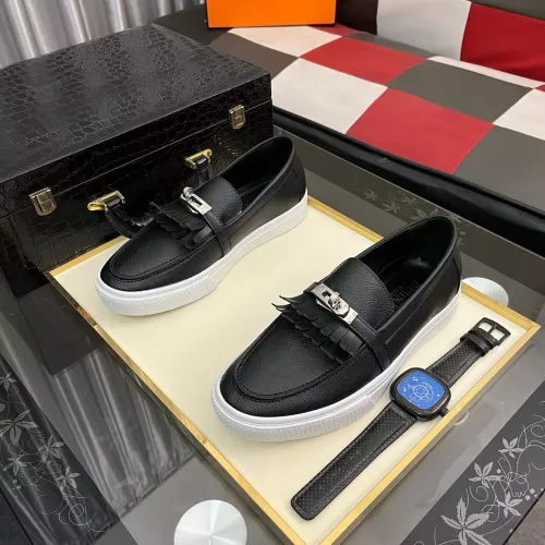 Replica Hermes Casual Shoes For Men #1347718 $72.00 USD for Wholesale