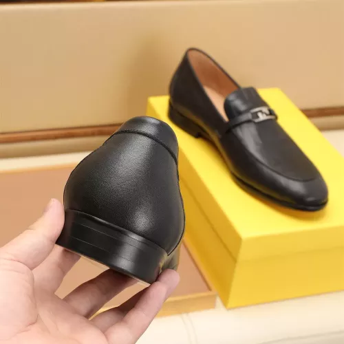 Replica Fendi Leather Shoes For Men #1347858 $88.00 USD for Wholesale