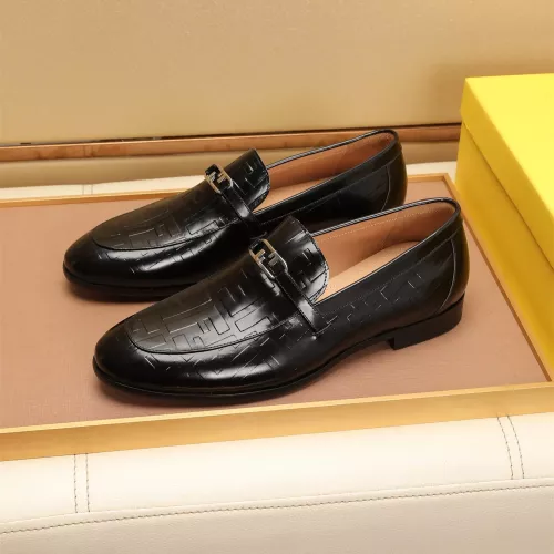 Fendi Leather Shoes For Men #1347860 $88.00 USD, Wholesale Replica Fendi Leather Shoes
