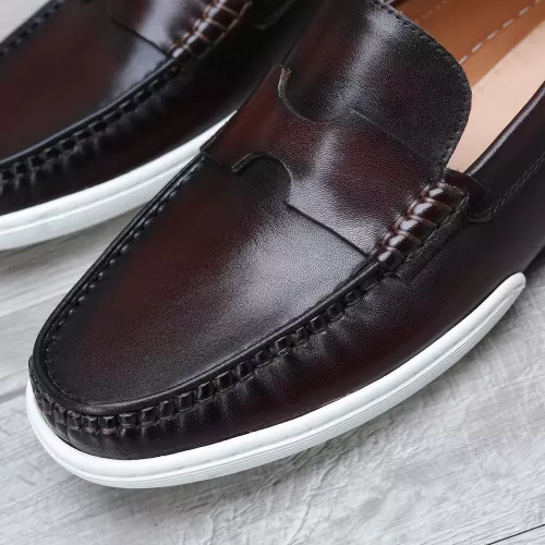 Replica Hermes Leather Shoes For Men #1347877 $96.00 USD for Wholesale