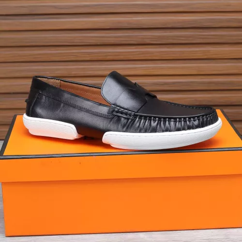 Replica Hermes Leather Shoes For Men #1347878 $96.00 USD for Wholesale