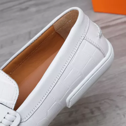 Replica Hermes Leather Shoes For Men #1347881 $96.00 USD for Wholesale