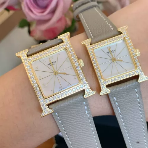 Replica Hermes AAA Quality Watches For Women #1347886 $145.00 USD for Wholesale