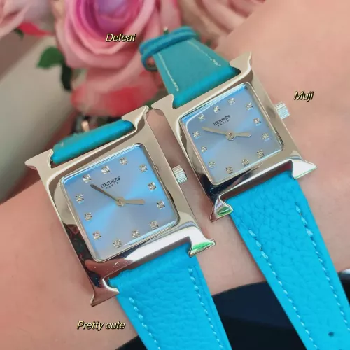Replica Hermes AAA Quality Watches For Women #1347890 $118.00 USD for Wholesale