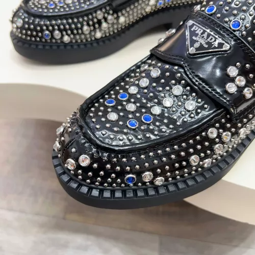 Replica Prada Leather Shoes For Men #1347966 $130.00 USD for Wholesale