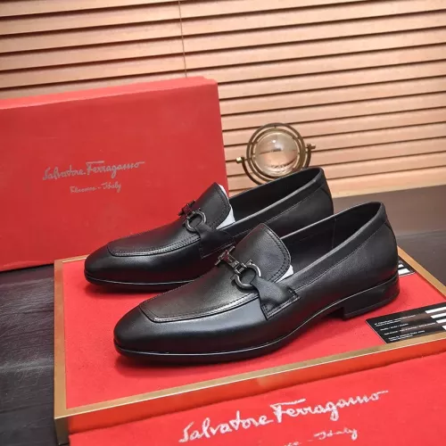Salvatore Ferragamo Leather Shoes For Men #1347981 $98.00 USD, Wholesale Replica Salvatore Ferragamo Leather Shoes