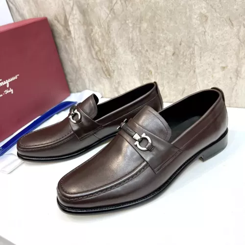 Salvatore Ferragamo Leather Shoes For Men #1347983 $160.00 USD, Wholesale Replica Salvatore Ferragamo Leather Shoes