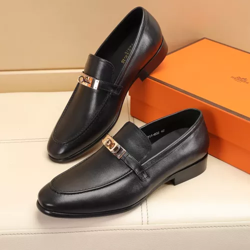Hermes Leather Shoes For Men #1348024 $85.00 USD, Wholesale Replica Hermes Leather Shoes