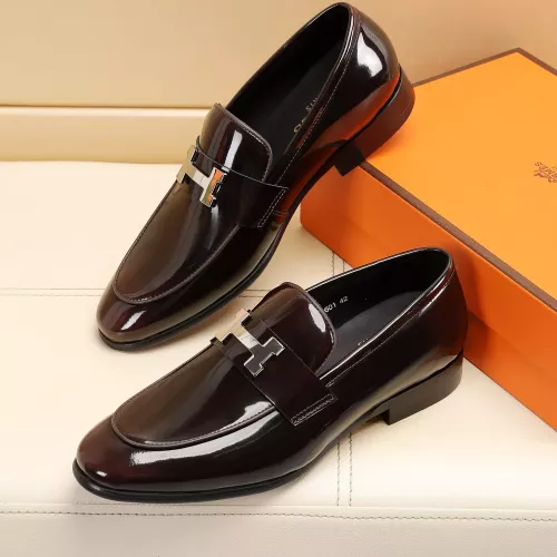 Hermes Leather Shoes For Men #1348027 $88.00 USD, Wholesale Replica Hermes Leather Shoes