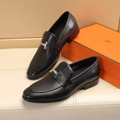 Hermes Leather Shoes For Men #1348030 $88.00 USD, Wholesale Replica Hermes Leather Shoes