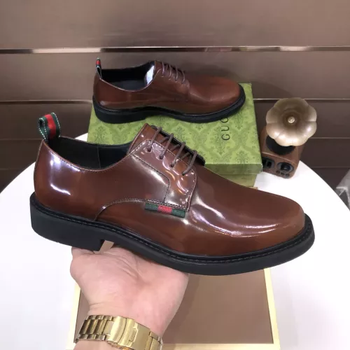 Replica Gucci Oxfords Shoes For Men #1348045 $100.00 USD for Wholesale