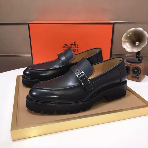 Hermes Leather Shoes For Men #1348051 $102.00 USD, Wholesale Replica Hermes Leather Shoes