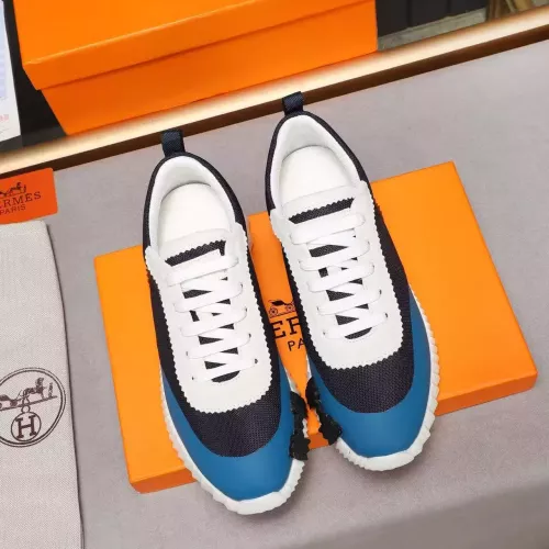 Replica Hermes Casual Shoes For Men #1348218 $82.00 USD for Wholesale