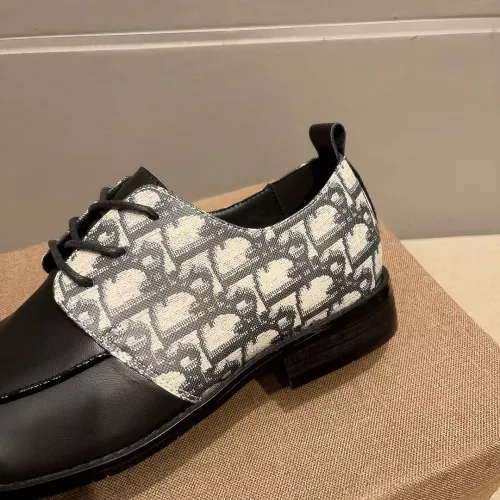 Replica Christian Dior Leather Shoes For Men #1348355 $80.00 USD for Wholesale