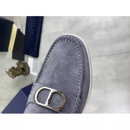 Replica Christian Dior Leather Shoes For Men #1348356 $102.00 USD for Wholesale