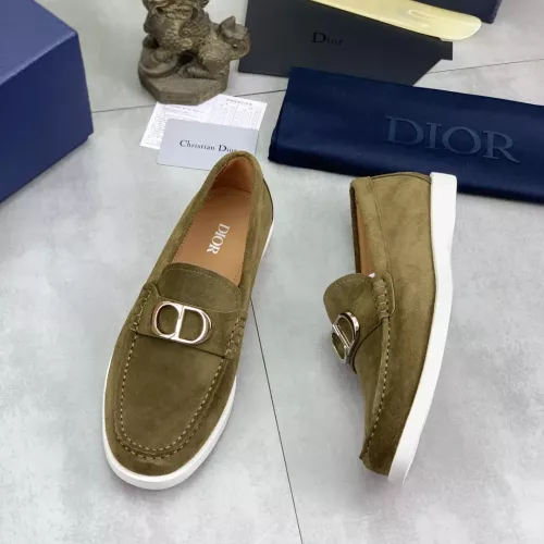 Christian Dior Leather Shoes For Men #1348357 $102.00 USD, Wholesale Replica Christian Dior Leather Shoes